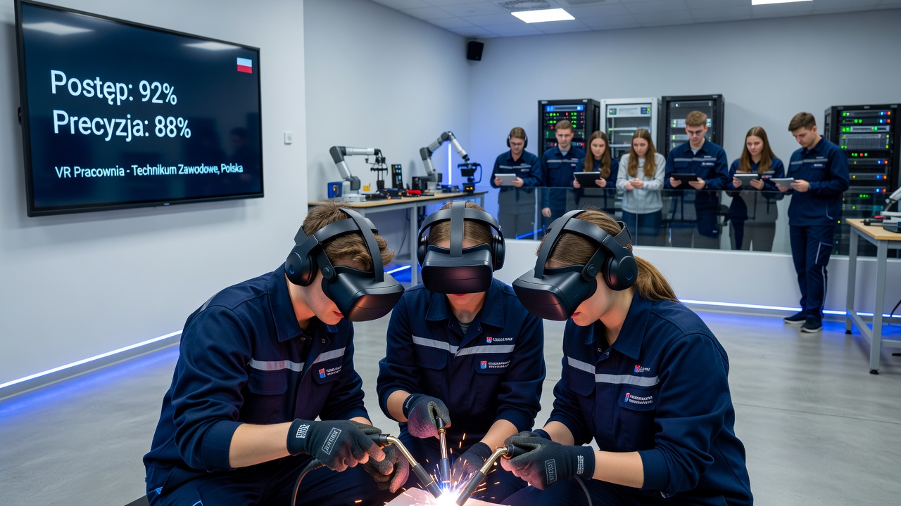 Virtual Reality Labs Revolutionize Hands-On Learning in Polish Vocational High Schools